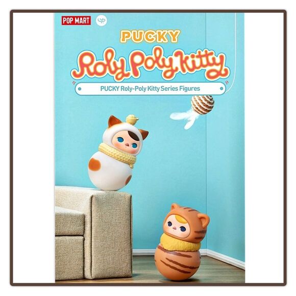 Pop Mart Pucky Roly-Poly Kitty Series Figurine - Siamese - Picture 2 of 16